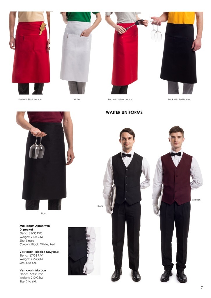 Waiter Uniform